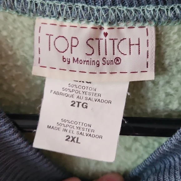 Plus Size Vintage Graphic Crewneck Grandma Sweater Sweatshirt - Picture 3 of 4